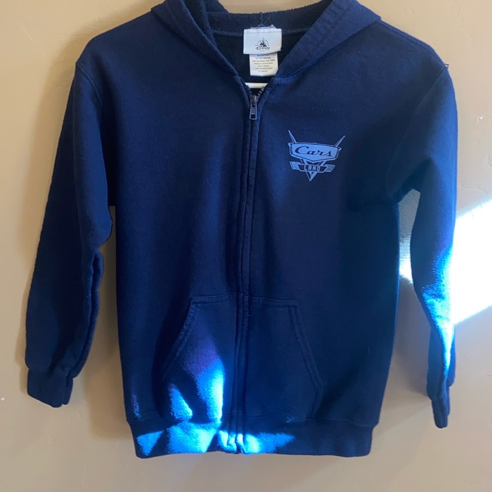 Disney Carsland zipup Hoodie
